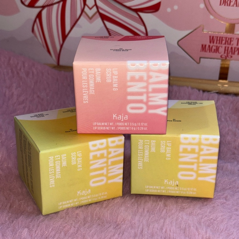 Kaja Balmy Bento Lip Balm & Scrub